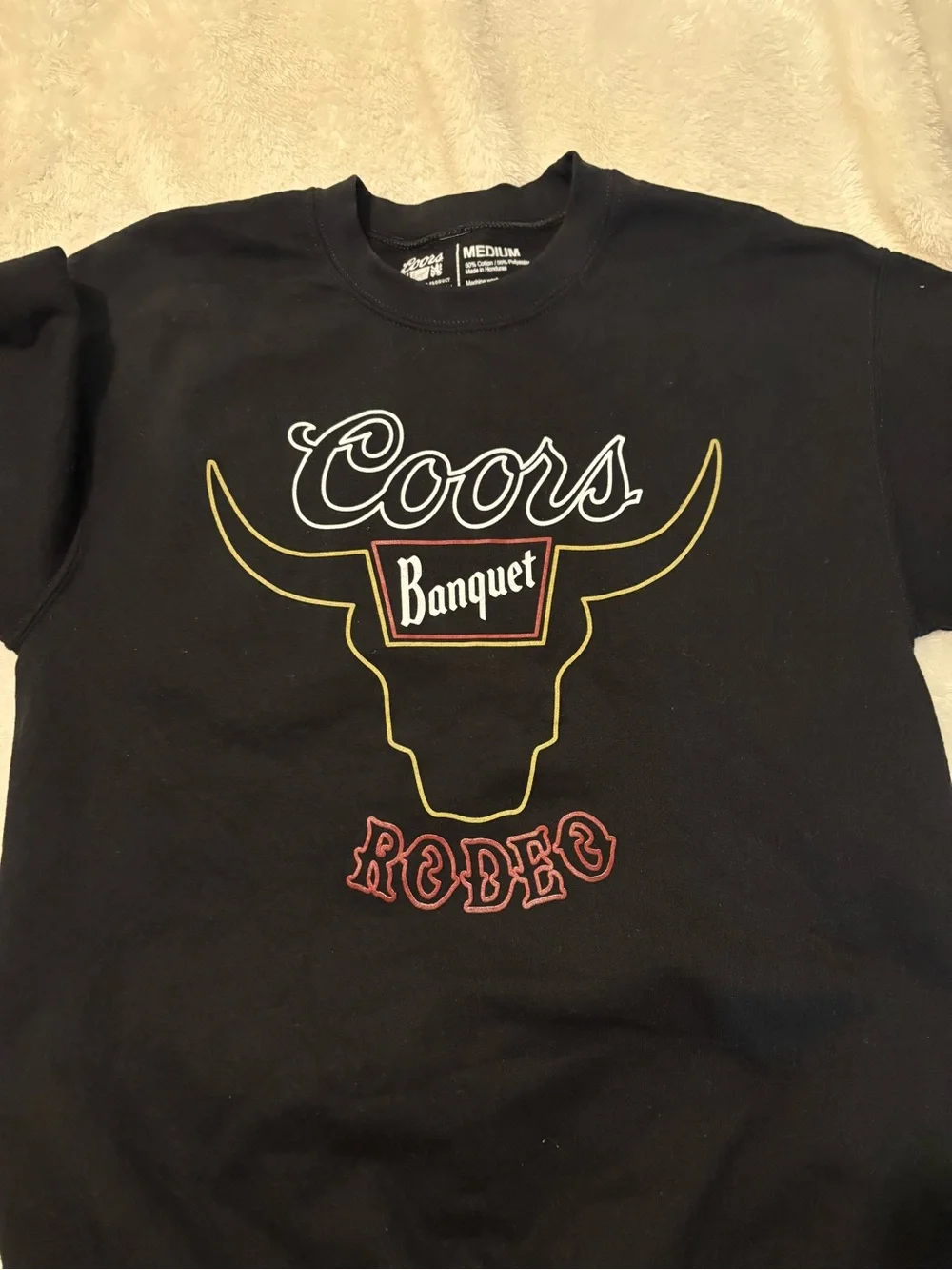 Banquet Black Crewneck Sweatshirt